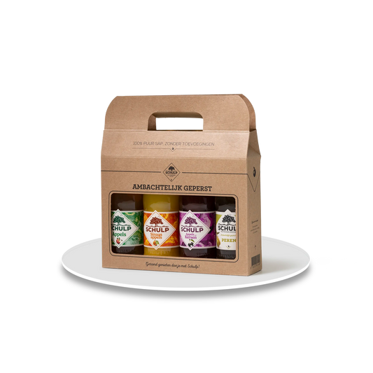 Ambachtelijke verse vruchtensappen Schulp